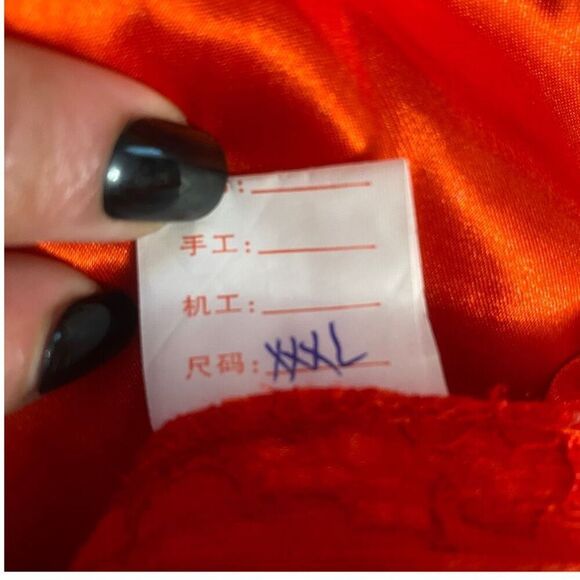 Vintage Elegant Red and Gold Lace Embroidered Peacock Lace Maxi Dress - Picture 5 of 15